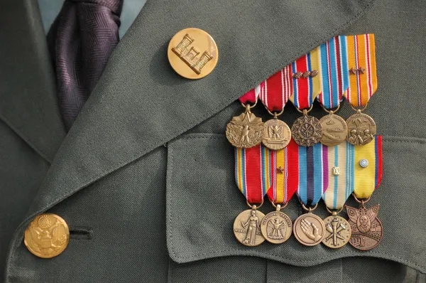 Мировой войны две медали Лицензионные Стоковые Изображения