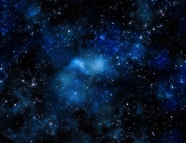 Облако газа в глубокий космос — стоковое фото