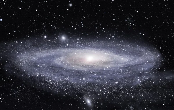 Далекие галактики — стоковое фото