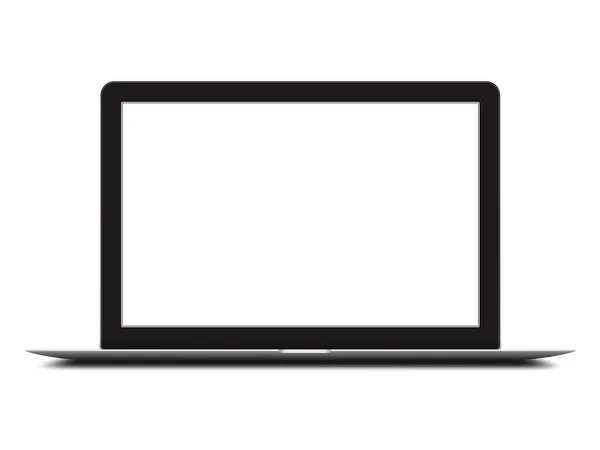 Ноутбук, изолированные на белом фоне — стоковое фото