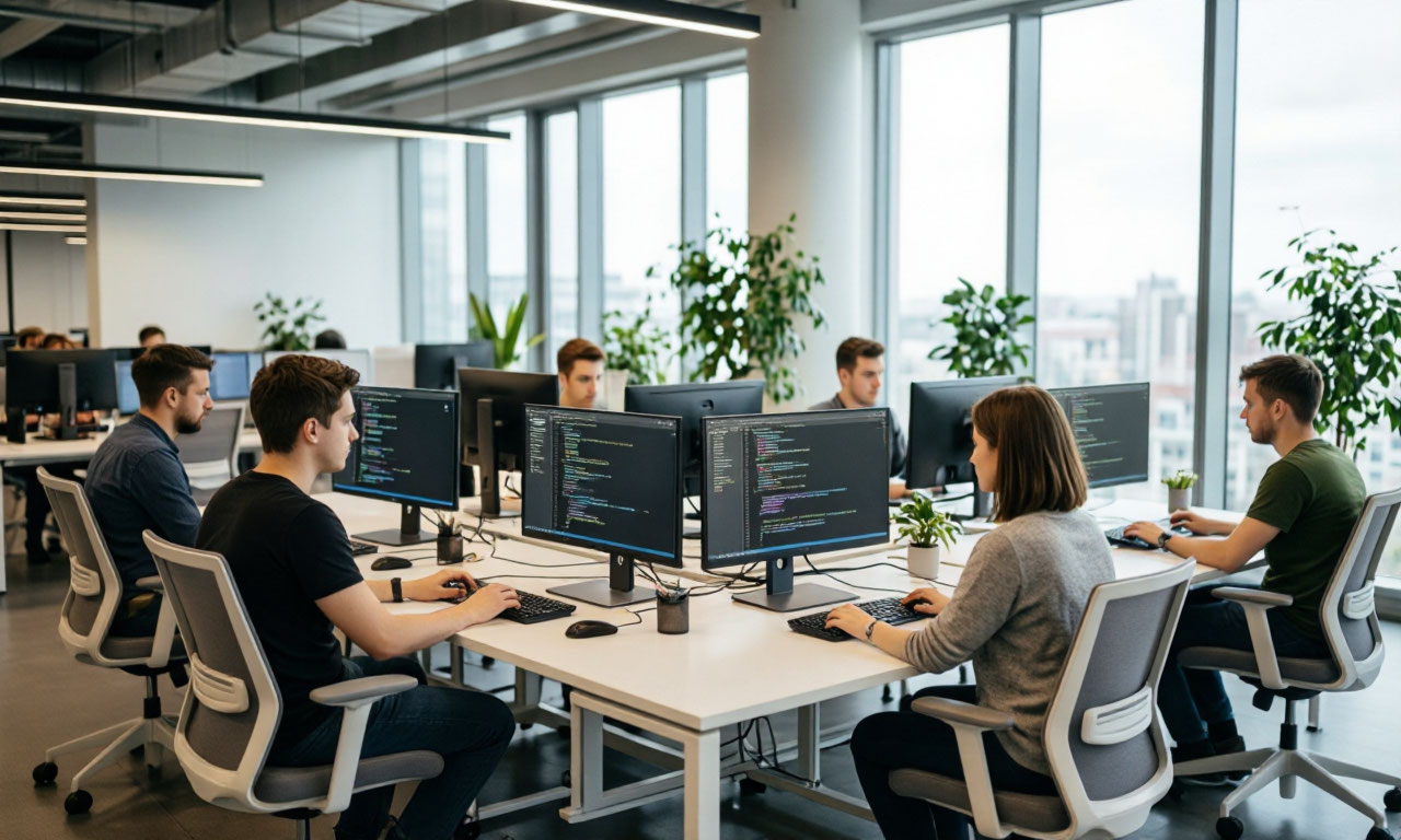 Разработка информационных систем на заказ - учётные системы, документооборот, BI-аналитика, мониторинг. Java/Kotlin, Python, Node.js. Интеграция с 1С, ERP, CRM. 